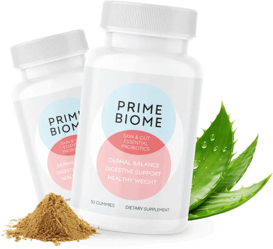 PrimeBiome Skin and Gut Supplement